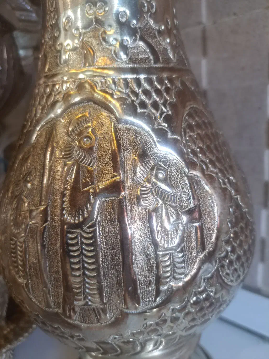 سماور برقی 70 درصد نقره .کاره دست|سماور، چای‌ساز، قهوه‌ساز|تهران, جنت‌آباد جنوبی|دیوار
