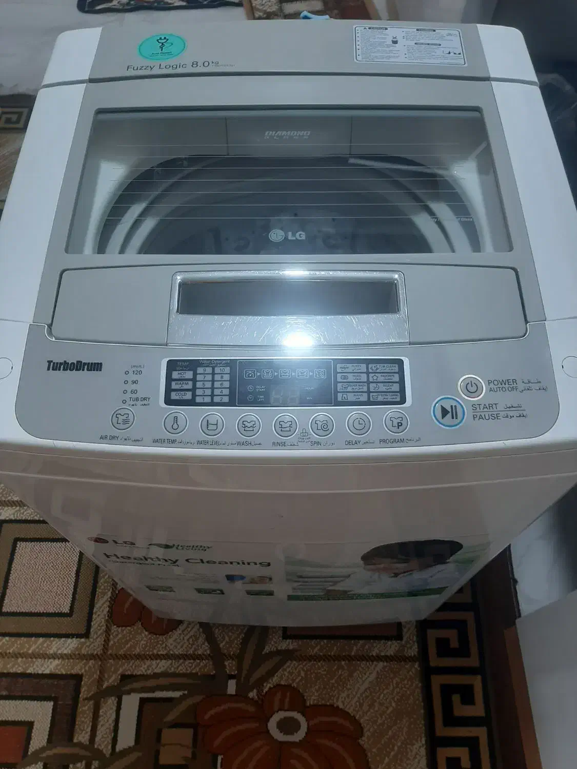 لباسشویی ال جی درب بالا|ماشین لباسشویی و خشککن لباس|شیراز, کوشک میدان|دیوار