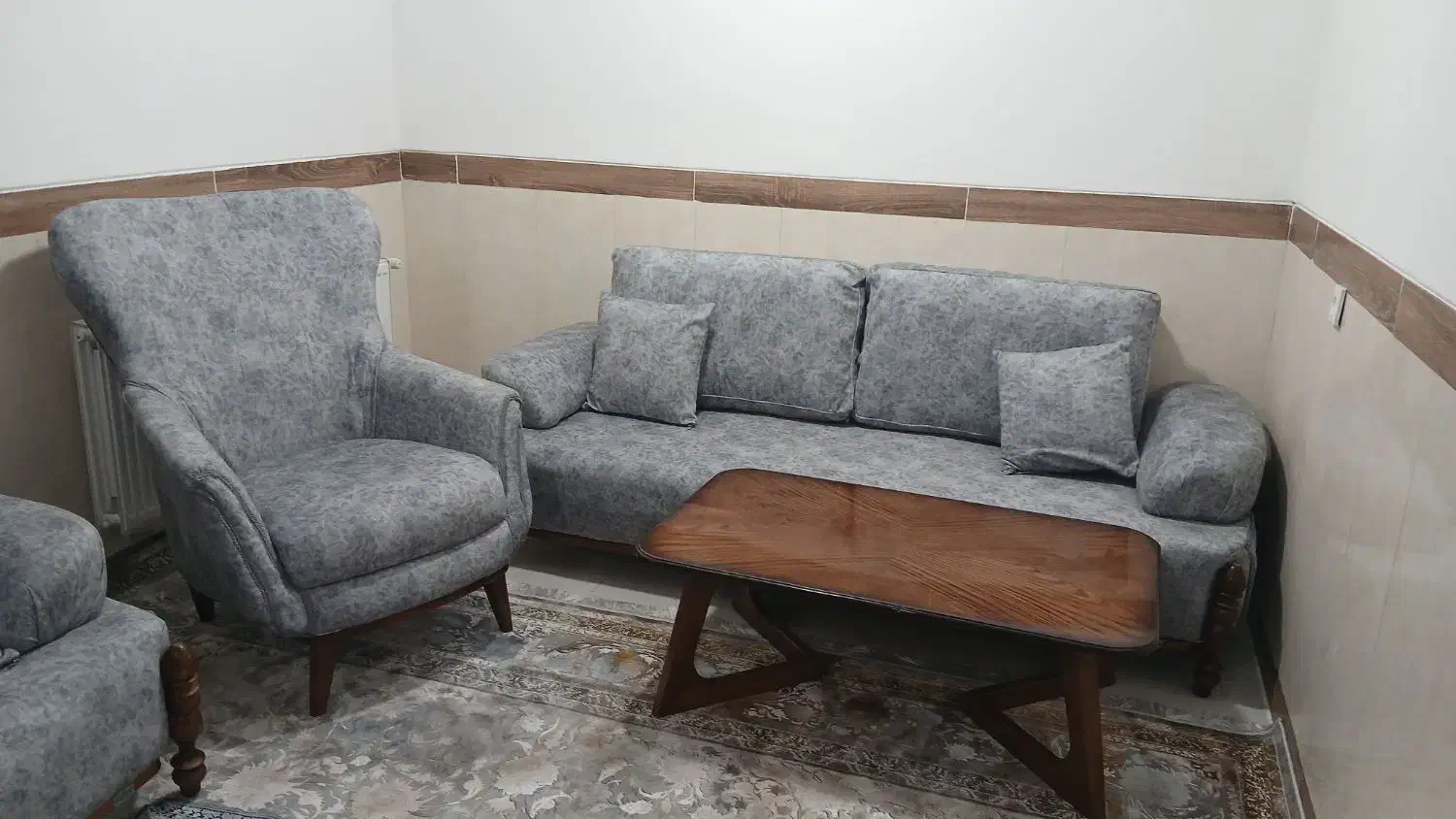 مبل ۸ نفر شرکتی با میز نهار خوری|مبلمان خانگی و میز عسلی|جوانرود, |دیوار