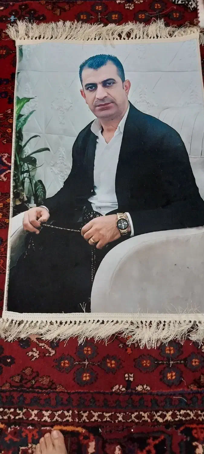 نقش بر بافت خام|فرش|مهاباد (آذربایجان غربی), |دیوار