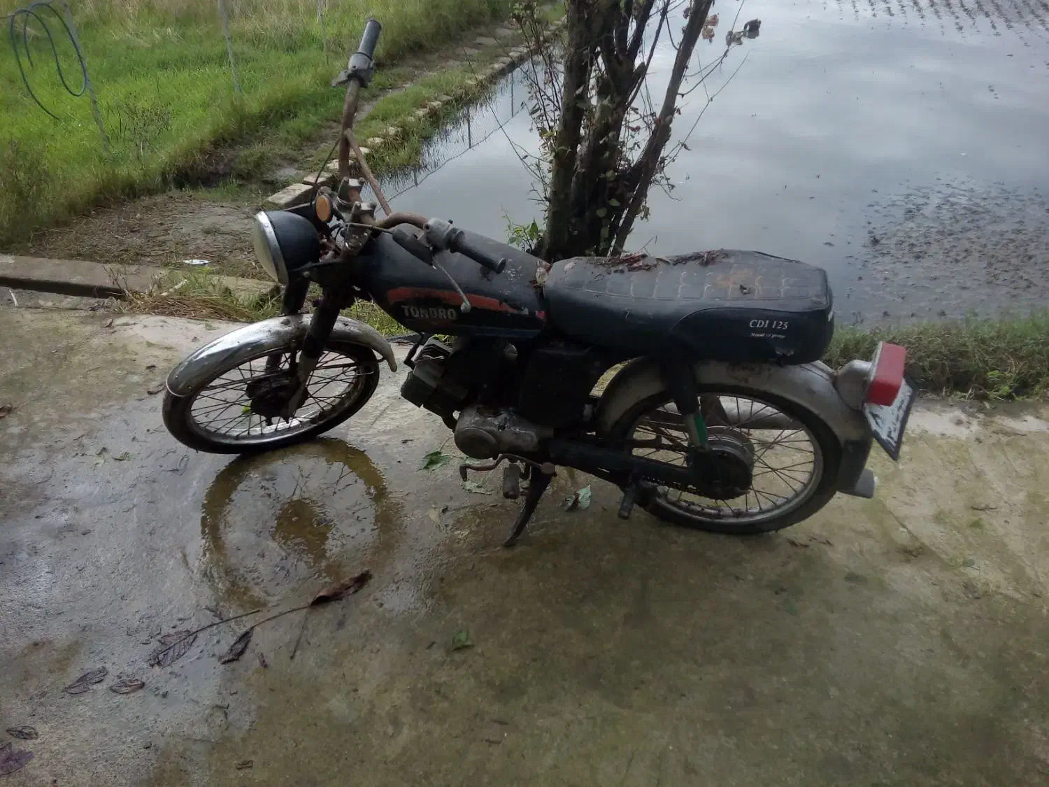 یاماها 100مشکی|موتورسیکلت|سیاهکل, |دیوار