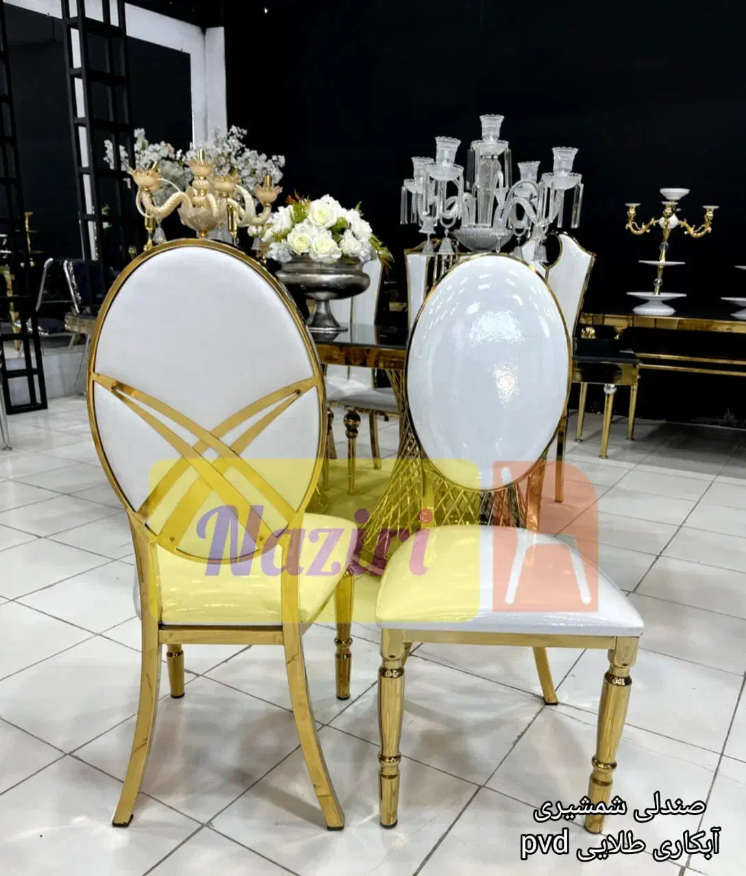 صندلی دست دو نو اقساطی کاپ میوه و شیرینی|کافی‌شاپ و رستوران|خرم‌آباد, |دیوار