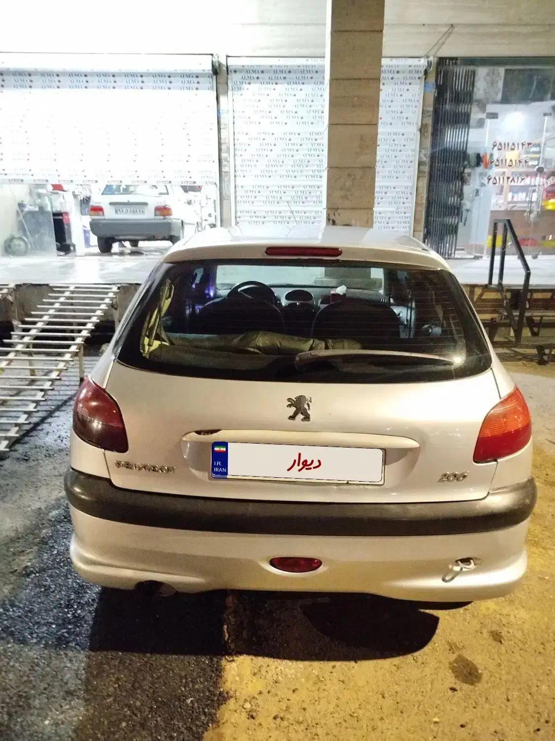 ۲۰۶ مدل ۸۶|خودرو سواری و وانت|کرج, ساسانی (قلمستان)|دیوار