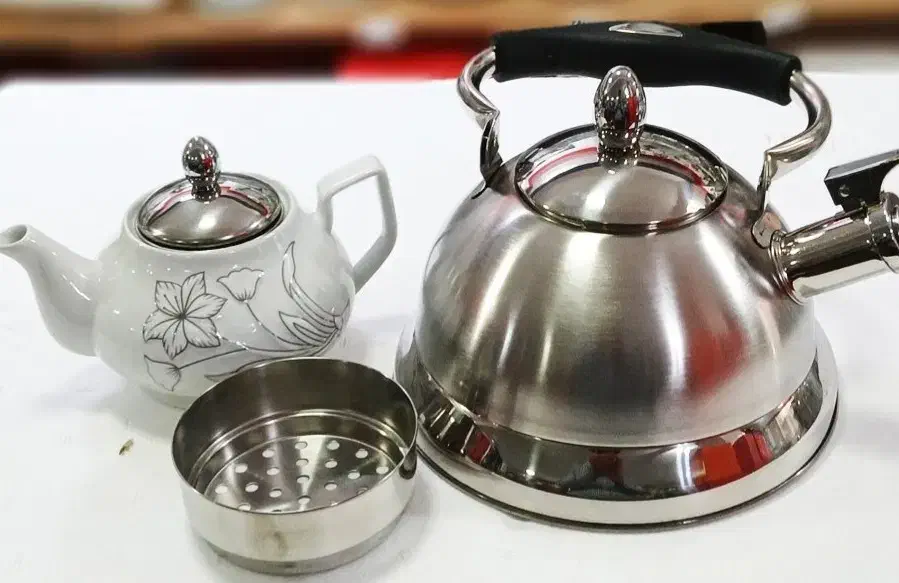 کتری وقوری ۳لیتری استیل مارک M.T.G|قوری، کتری، قهوهساز دستی|کوهسار (البرز), |دیوار