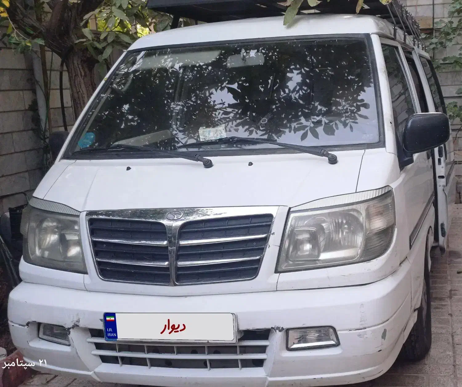 ون دلیکا پلاک سفید آماده سرویس و سفر|خودرو سواری و وانت|کرج, باغستان|دیوار