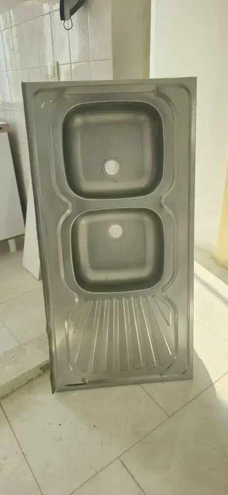 سینک دولگنه رو کار استیل البرز|مصالح و تجهیزات ساختمان|کرج, کرج نو|دیوار