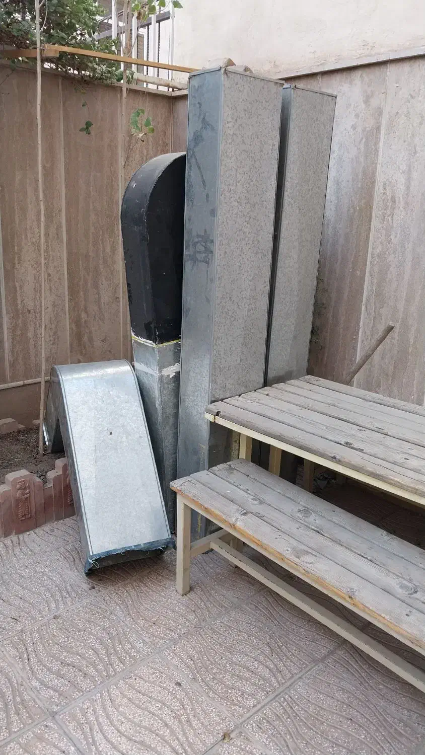 کانال کولردرحدنو|کولر آبی|اراک, |دیوار