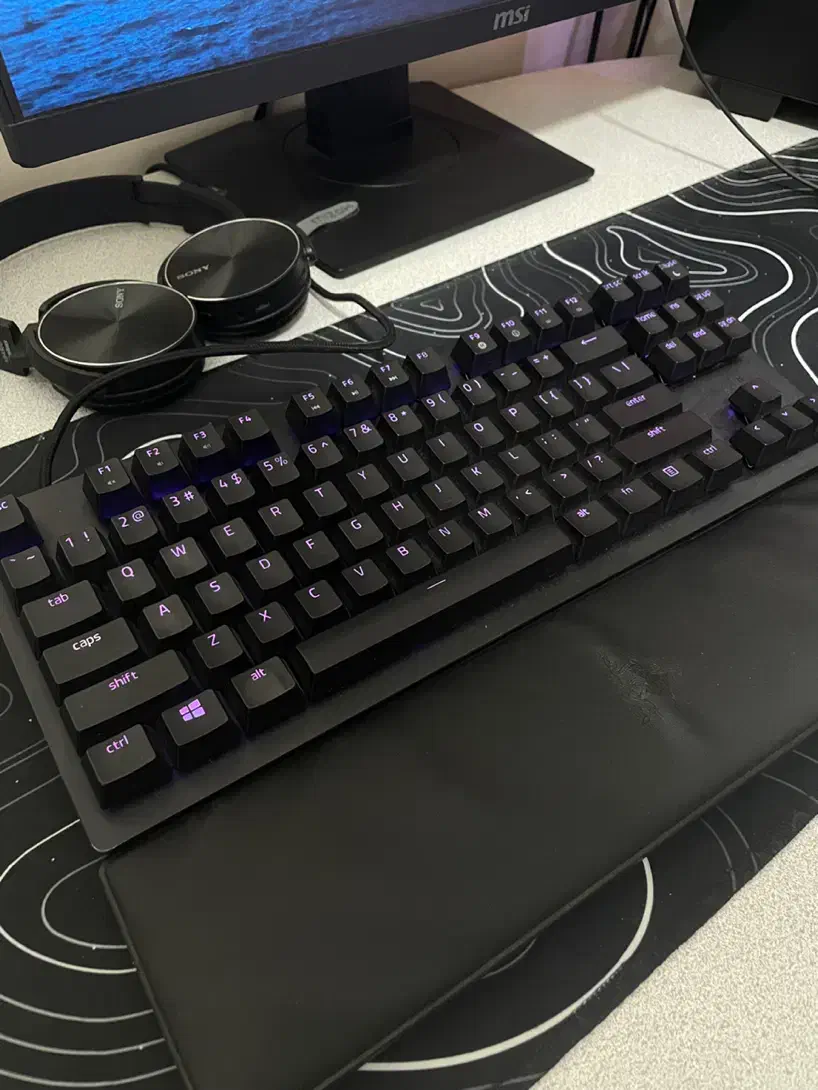 کیبورد ریزر razer|قطعات و لوازم جانبی رایانه|تهران, هاشمی|دیوار