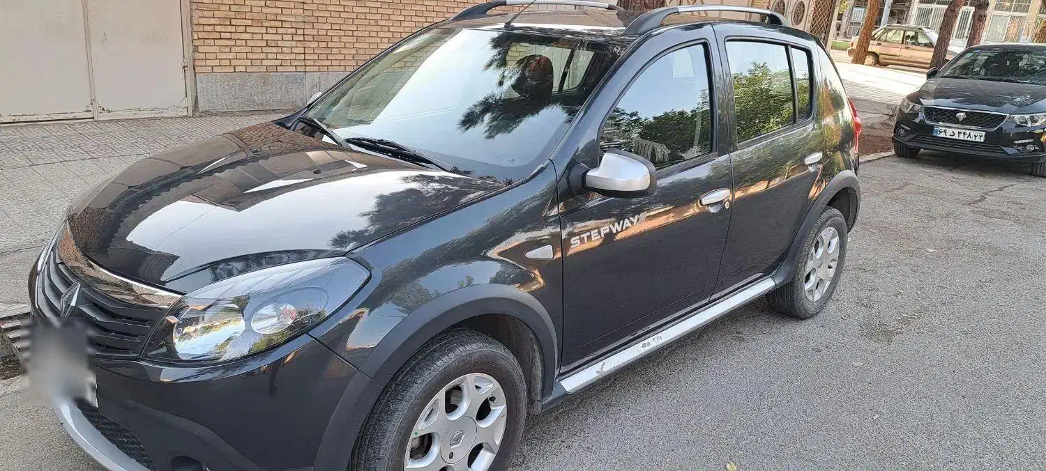 ساندرو استپ وی ذغالی مدل 96|خودرو سواری و وانت|شهرضا, |دیوار