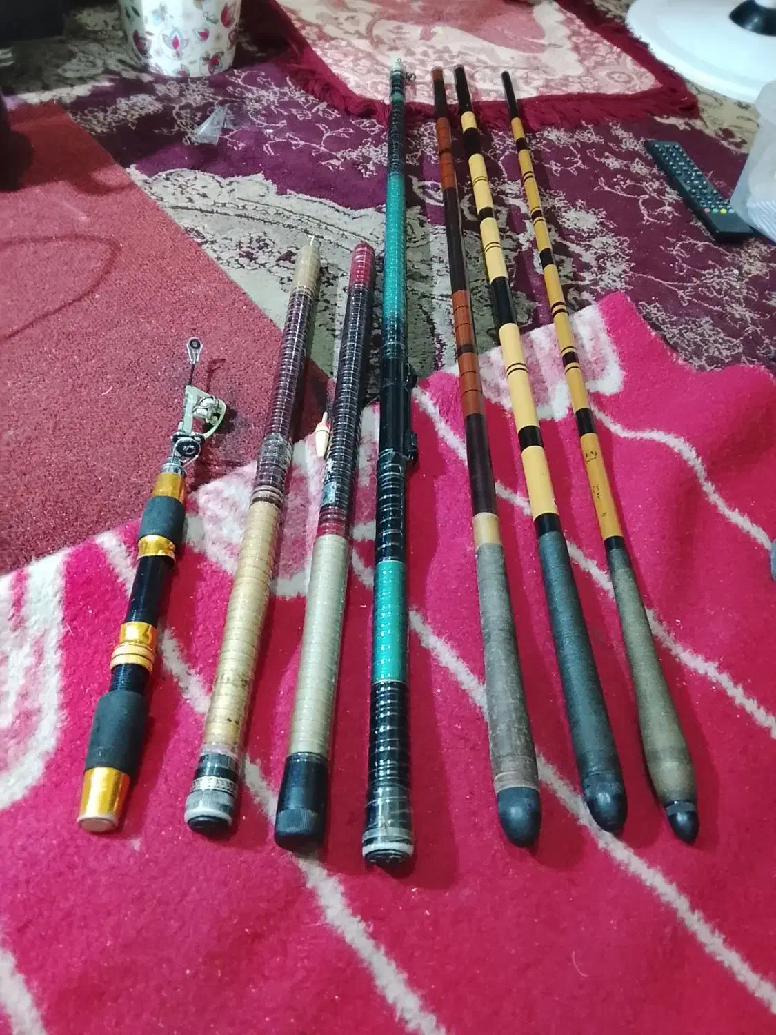 تعدادی چوب برند اصل|ماهیگیری|رشت, حمیدیان|دیوار