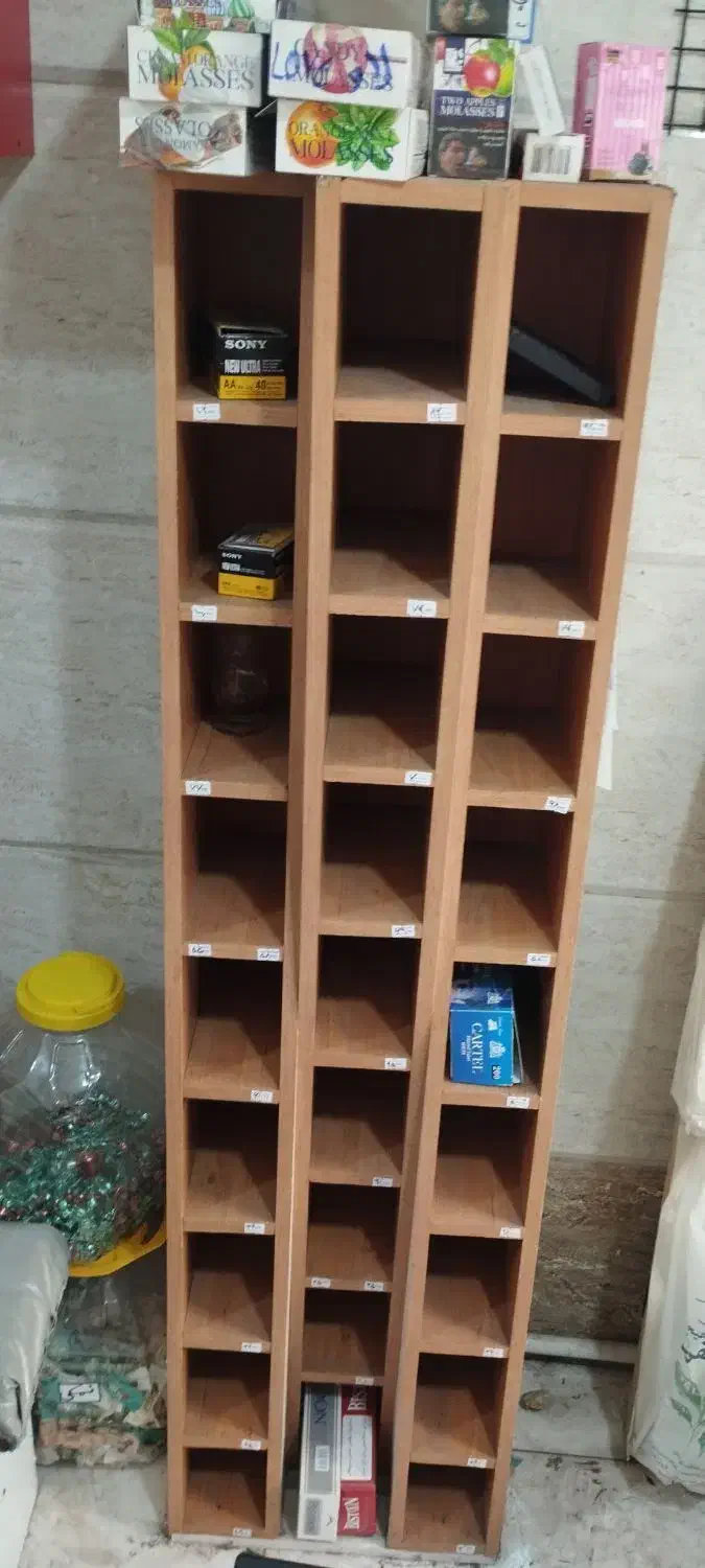 استند قفسه mdf|کتابخانه، شلف، قفسه‌های دیواری|رشت, کوی حسینی|دیوار