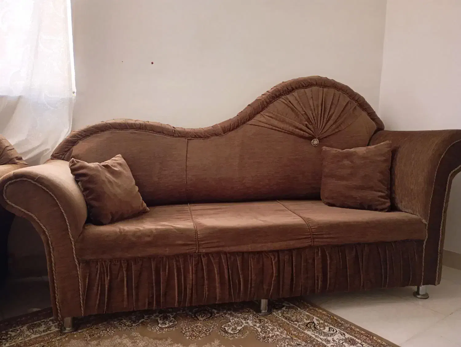 مبل 8 نفره راحتی در حد نو|مبلمان خانگی و میز عسلی|شبستر, |دیوار