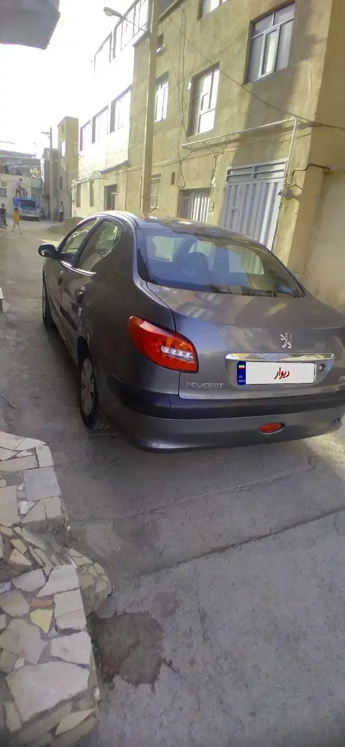 ۲۰۶اس دی وی۸ فول|خودرو سواری و وانت|همدان, |دیوار