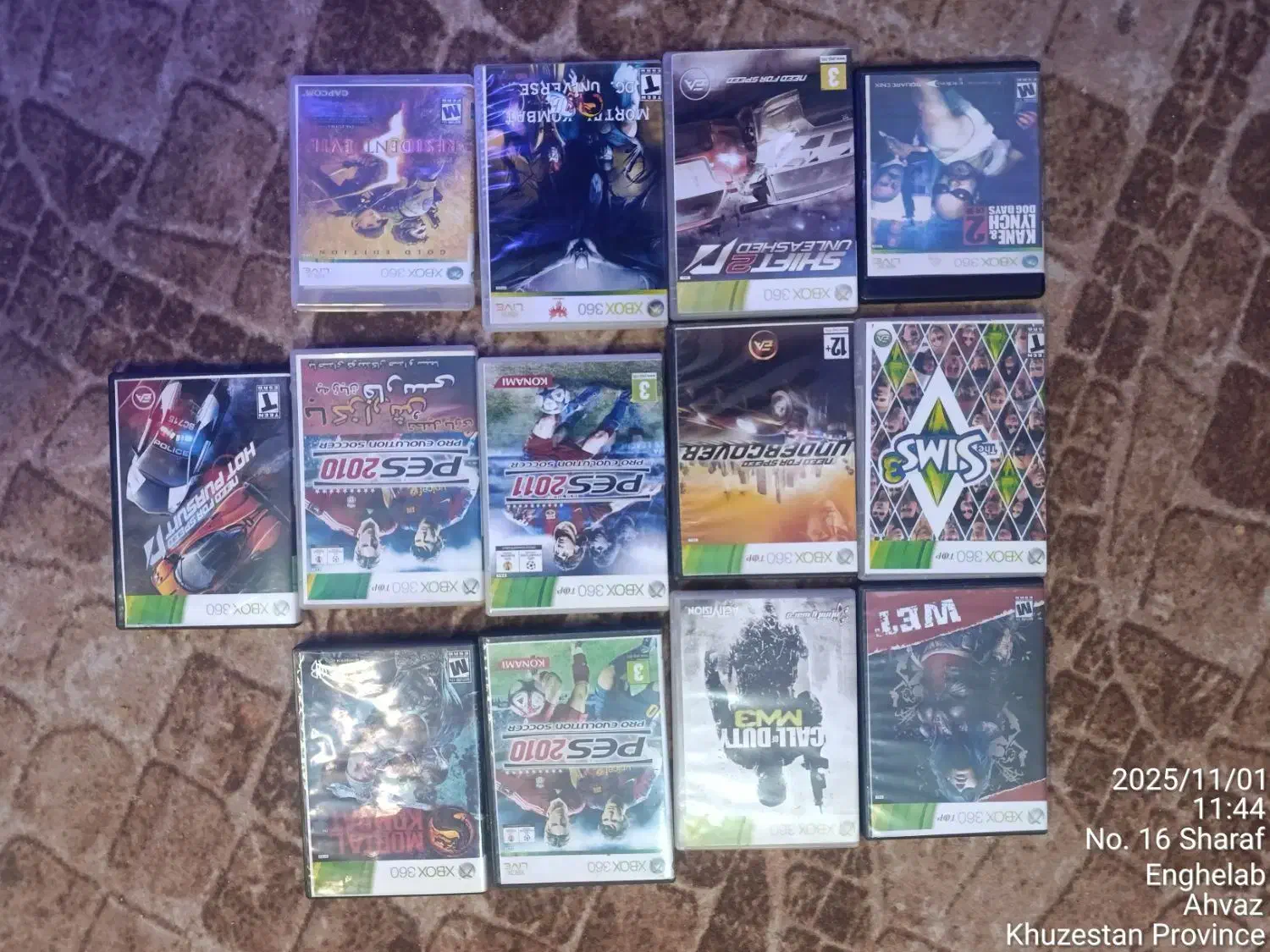 پکیج بازی های xbox360|کنسول، بازی ویدئویی و آنلاین|اهواز, کمپلو شمالی|دیوار