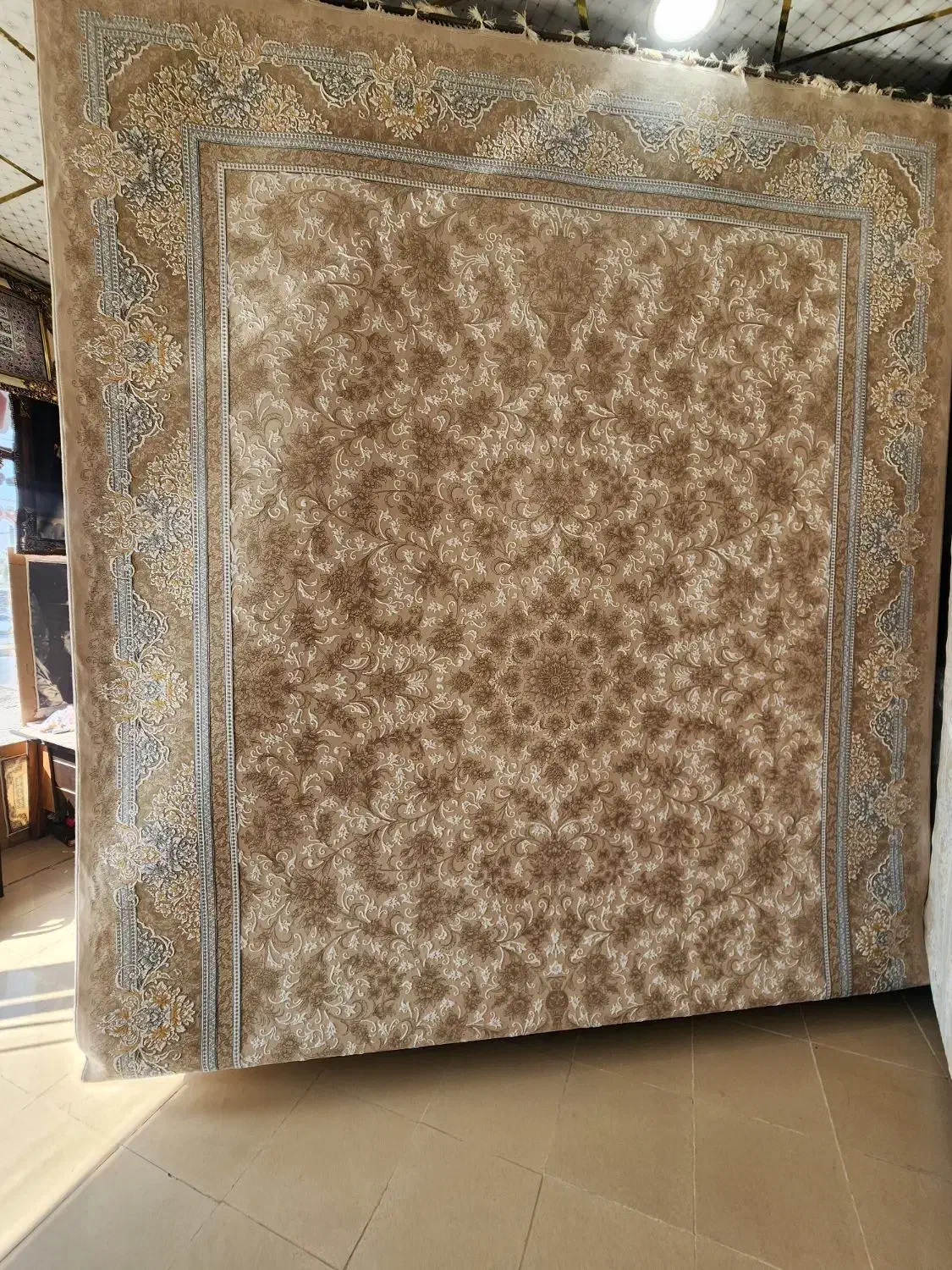 فرش افشین|فرش|بند زرک, |دیوار