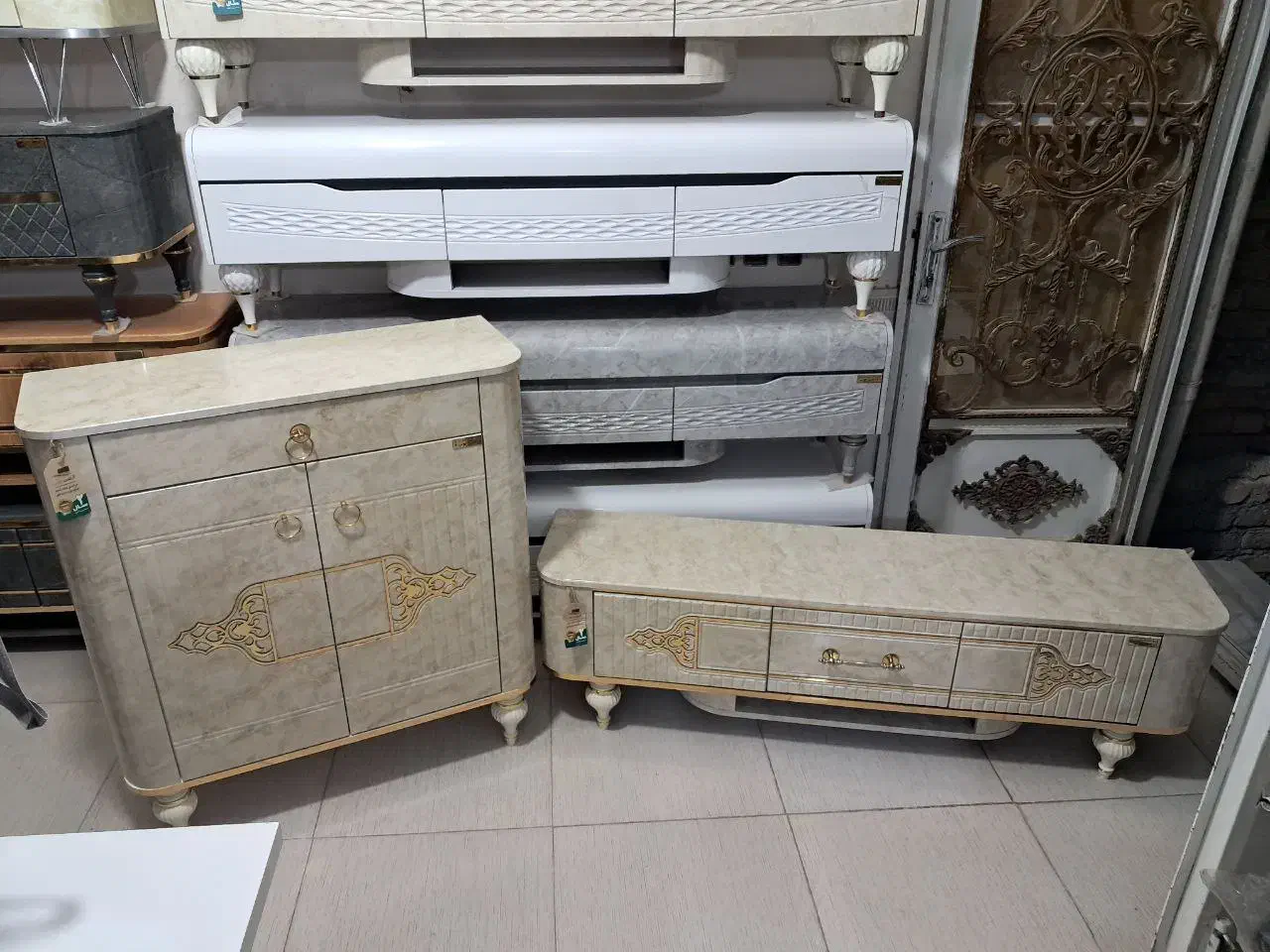 جاکفشی شرکتی ام دی اف با روکش وکیوم کره ای درجه یک|جاکفشی، کمد، دراور|سرپل ذهاب, |دیوار