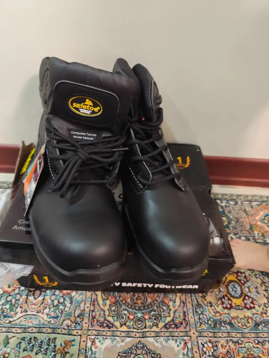 کفش کار برق ۱۸ کیلو ولت برند سیف تو|کیف، کفش، کمربند|تهران, پونک|دیوار