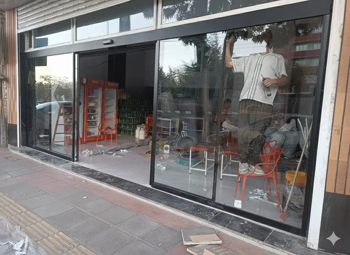 شیشه سکوریت فرهاد|خدمات پیشه و مهارت|سنندج, |دیوار