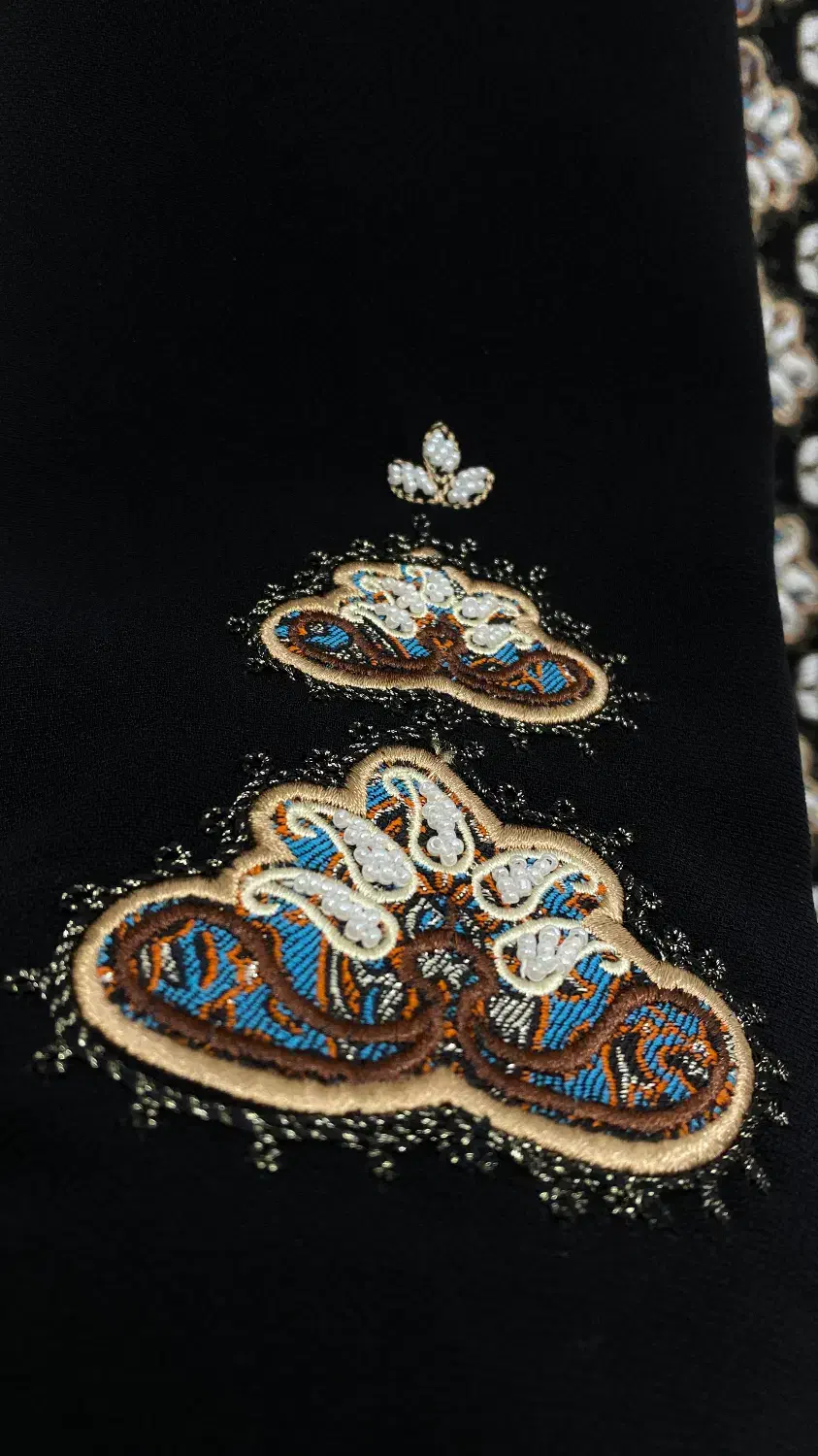 مانتو ترمه دوزی|لباس|کازرون, |دیوار