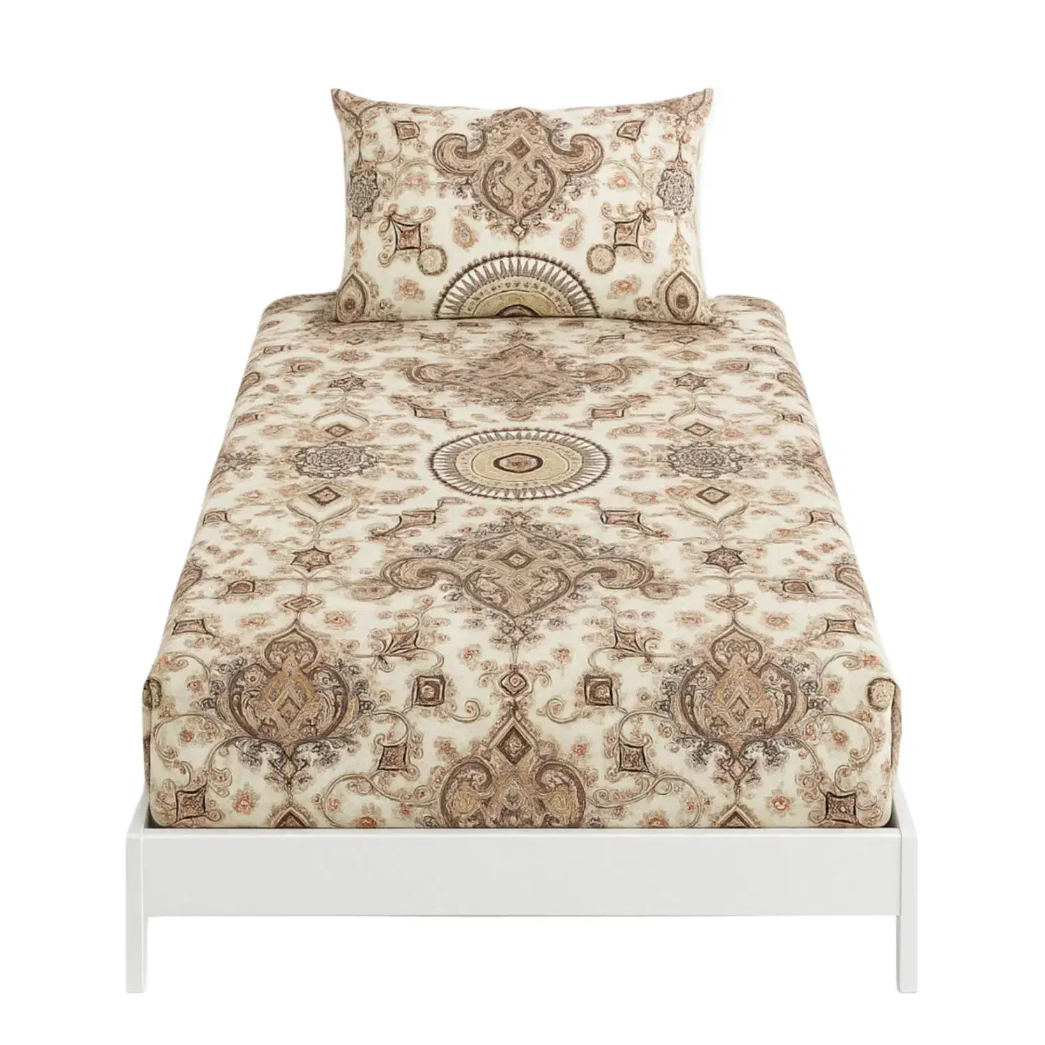 ملحفه تشک کشدار ۲و۱نفره طرح ترمه|سرویس روتختی|تهران, حر|دیوار