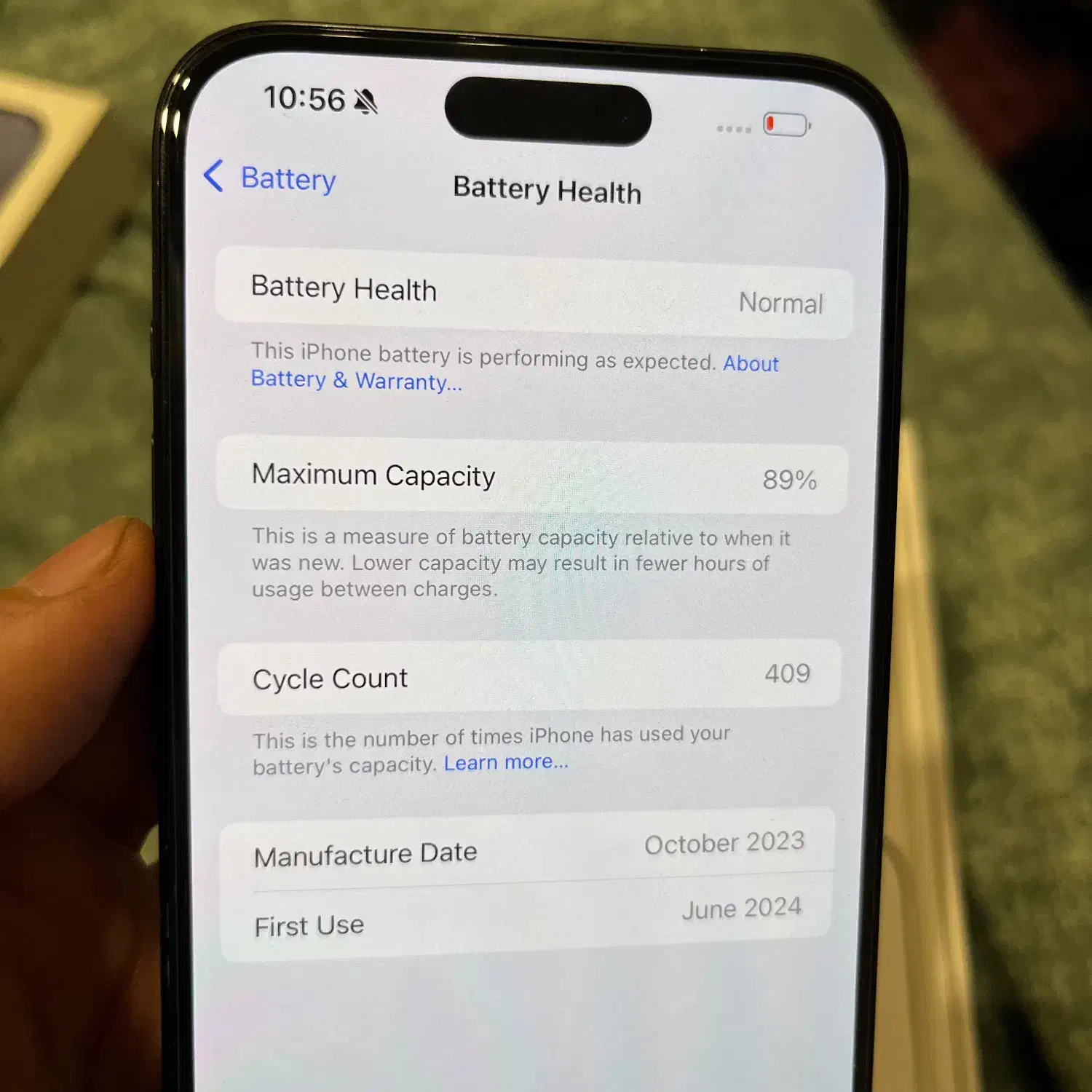 آیفون ۱۵ پرومکس ۲۵۶ گیگ ZAA|موبایل|تهران, مرزداران|دیوار