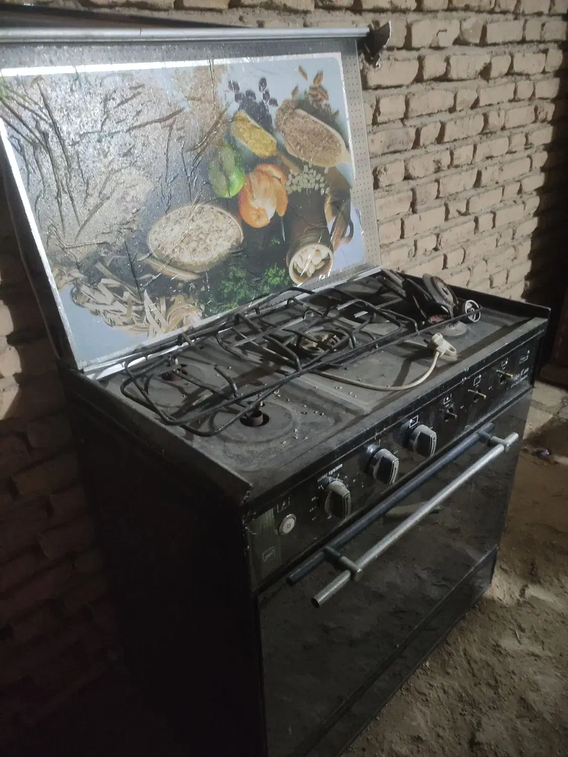 گاز طرح فر پنج شعله|اجاق گاز و لوازم برقی پختوپز|طبس, |دیوار