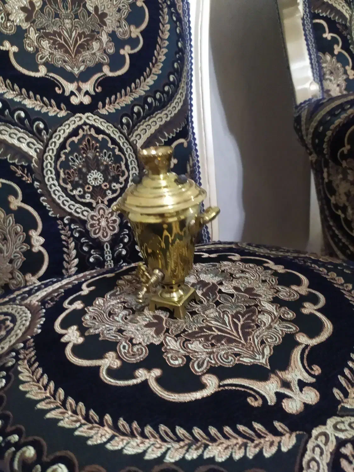 سماور دکوری روسی پانزده سانتی|سماور، چایساز، قهوهساز|اردبیل, |دیوار