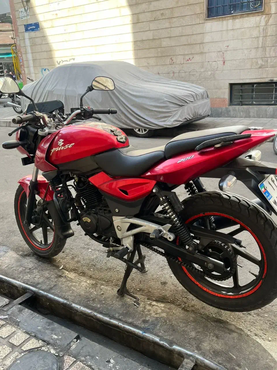موتور پالس با جاج ۲۰۰|موتورسیکلت|تهران, شهرک شریعتی|دیوار