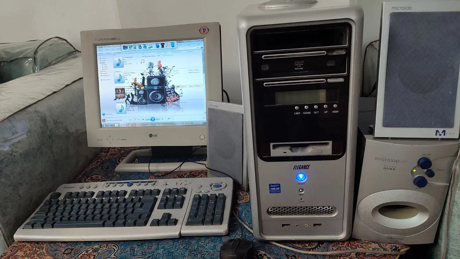 کامپیوتر ddr2 سیستم کامل و اقتصادی|رایانه رومیزی|تهران, باغ فیض|دیوار