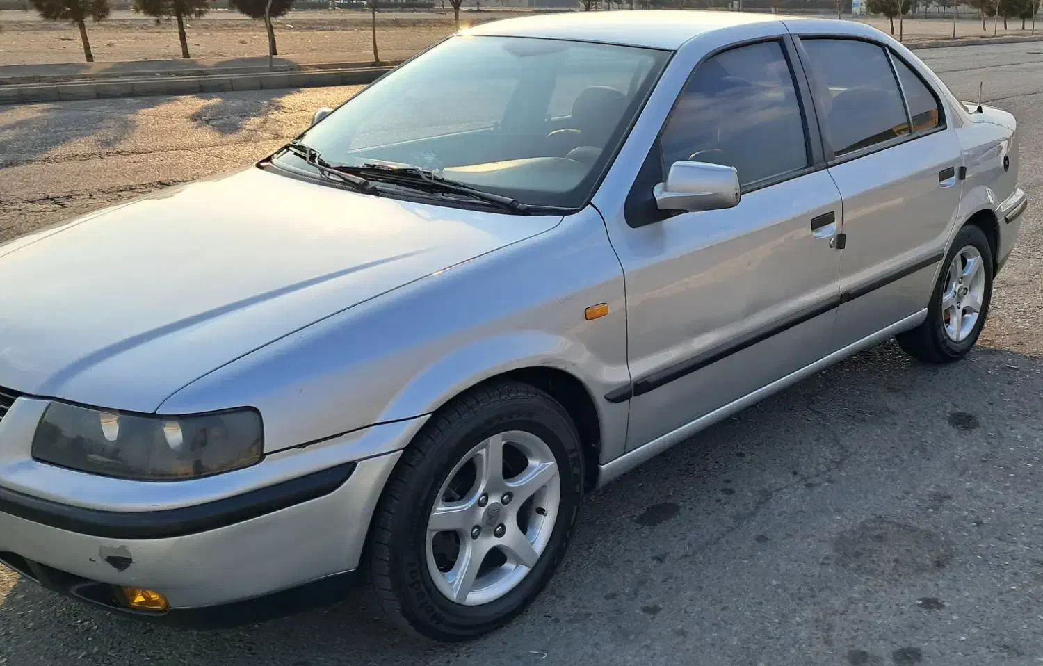 سمند۸۴ نقره ایی|خودرو سواری و وانت|فردیس, شهرک ناز|دیوار