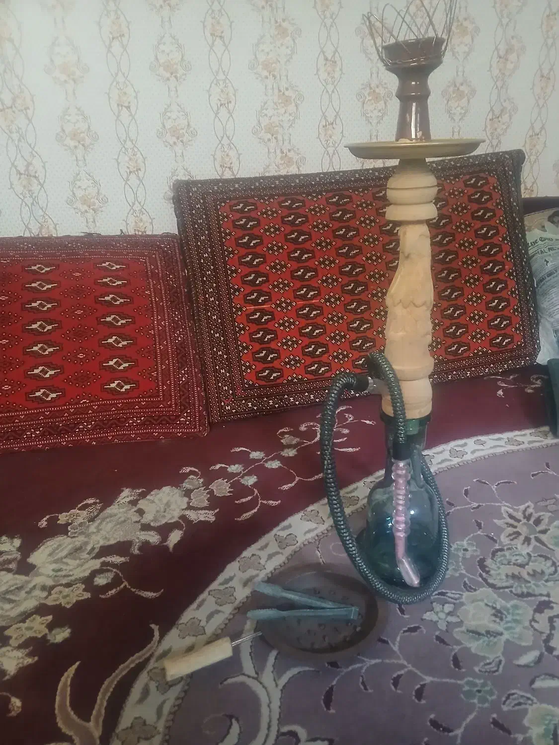 قیلون تنه چوبی|زیورآلات و اکسسوری|ملایر, |دیوار