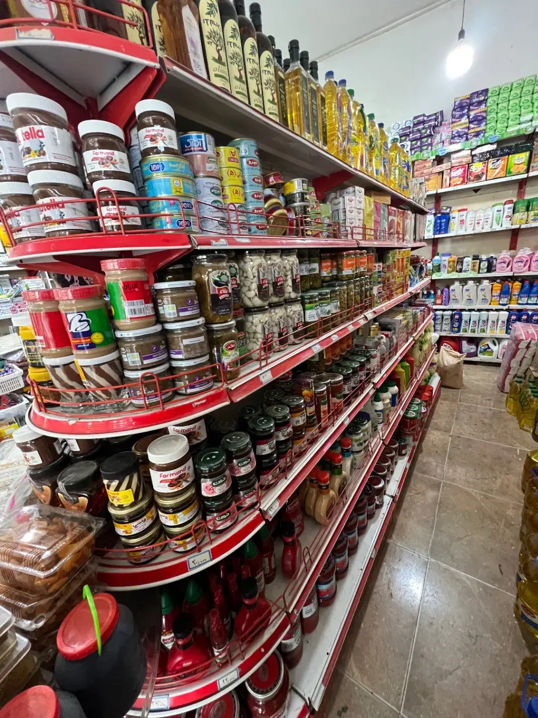 قفسه طبقاتی فروشگاه|فروشگاه و مغازه|وزینه, |دیوار