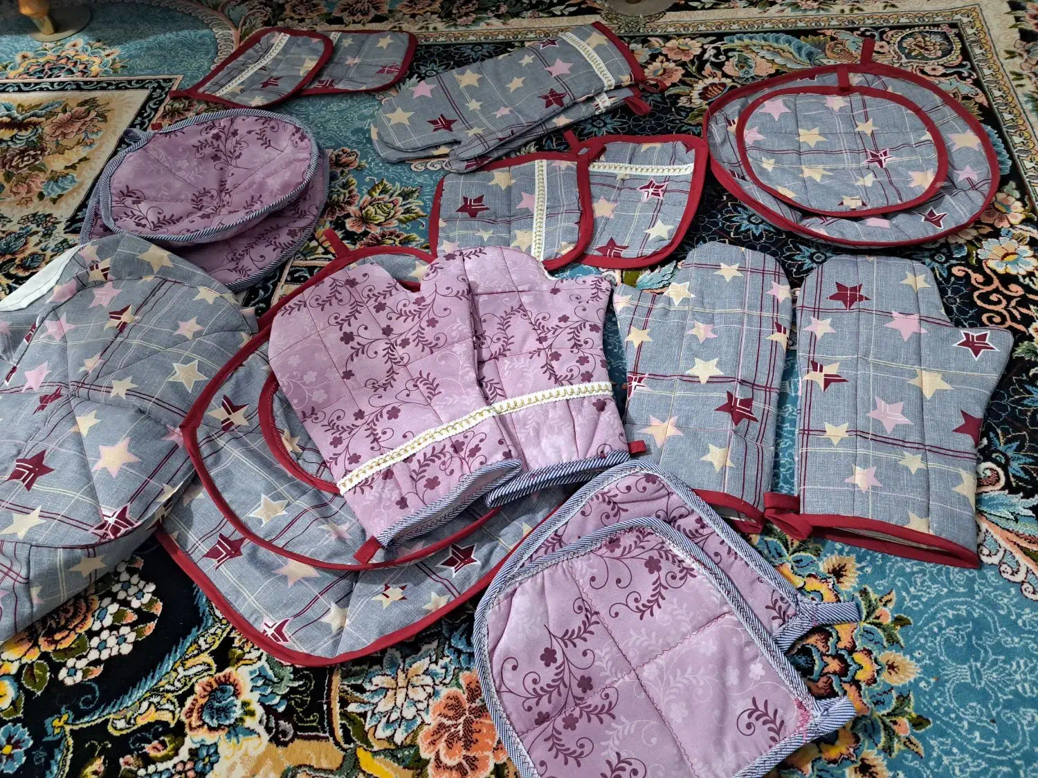 سرویس آشپزخانه|سفره، حوله، دستمال آشپزخانه|کرج, باغستان|دیوار