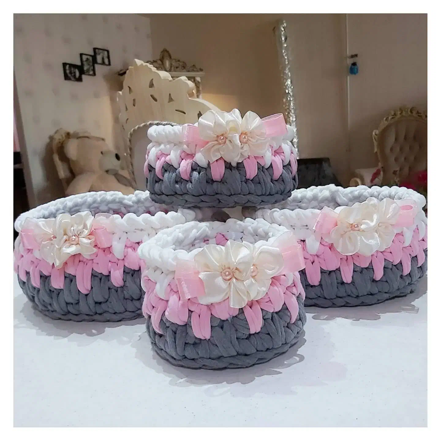 سبد تریکو|لوازم خیاطی و بافتنی|میناب, |دیوار