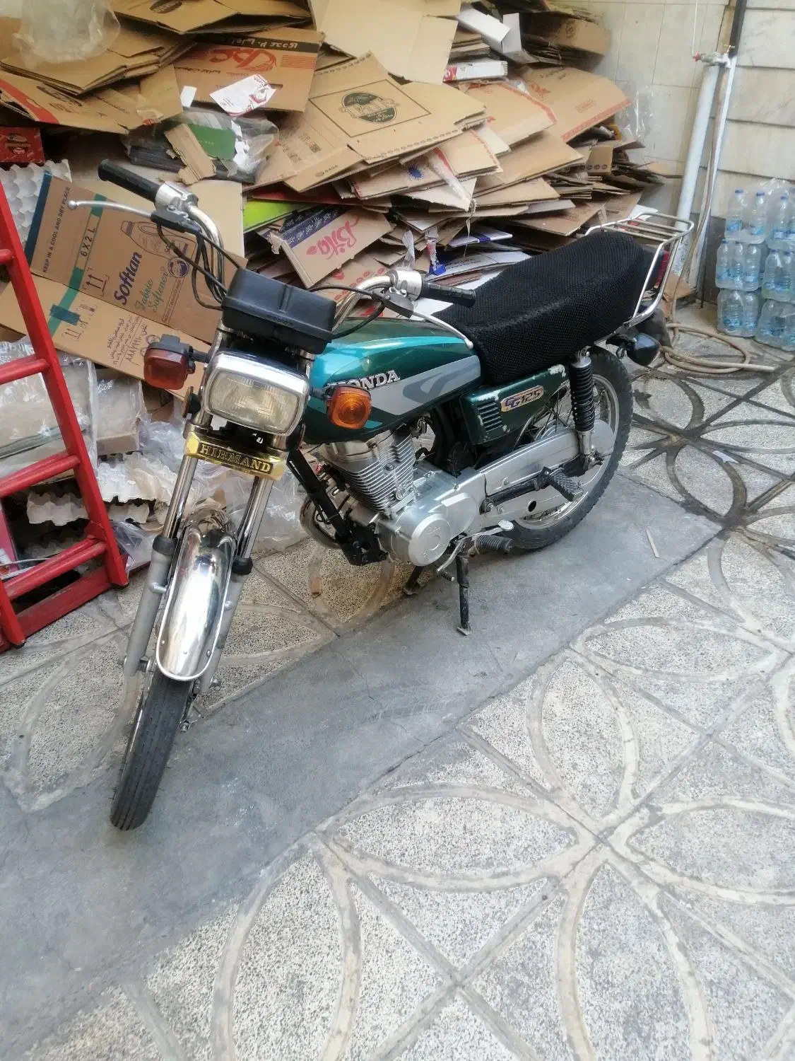 موتورسیکلت هندا 125 هیرمند5 دنده|موتورسیکلت|تهران, یاخجی آباد|دیوار