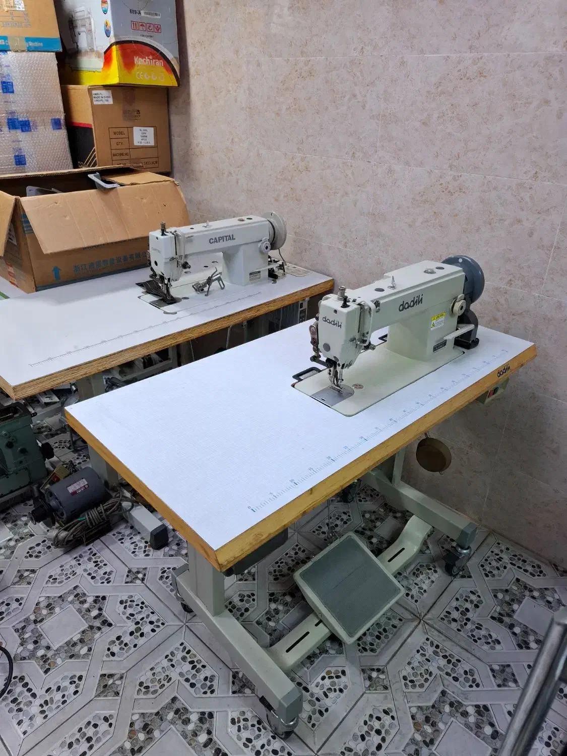 فروشگاه عسکری چرخ خیاطی راسته دوپایه ۸ گام|چرخ خیاطی و ریسندگی|رشت, بازار|دیوار