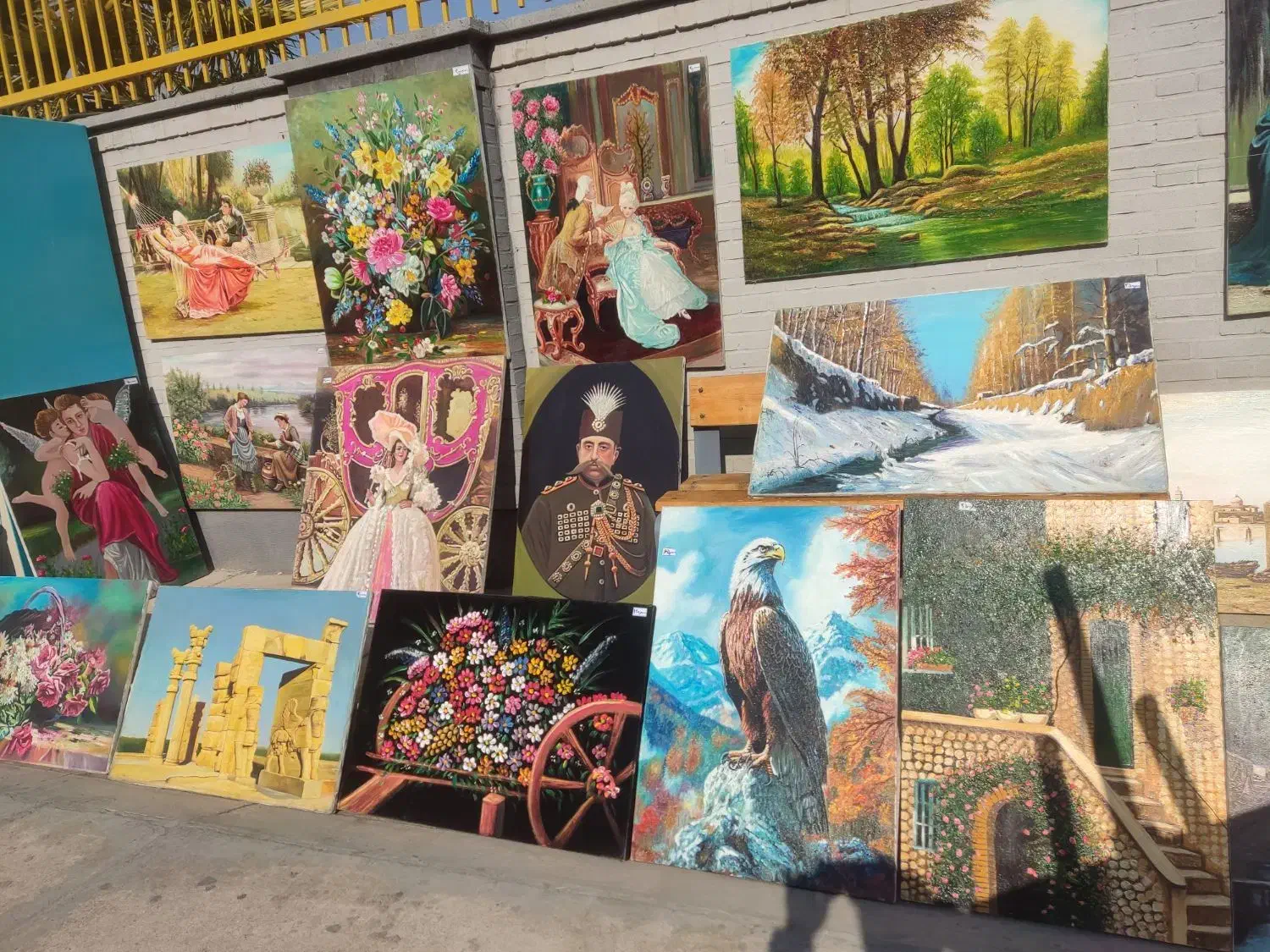 تابلو های  نقاشی زیبا|تابلو، نقاشی، عکس|شیراز, منطقه هوایی شهید دوران|دیوار