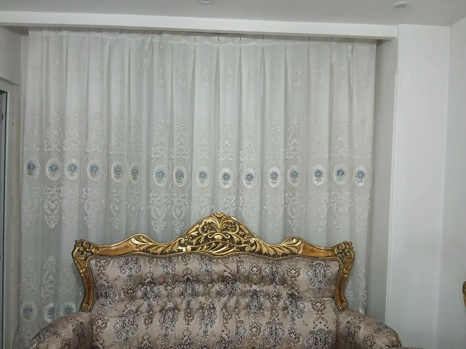 پرده سفیددرحدنو|پرده، رانر، رومیزی|اسلامشهر, شهرک توحید|دیوار