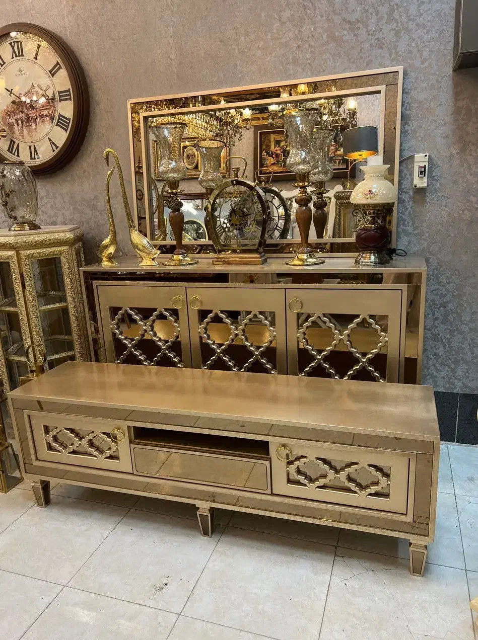 ست اینه ای جذاب مدل پرنس|بوفه، ویترین، کنسول|کرمانشاه, |دیوار