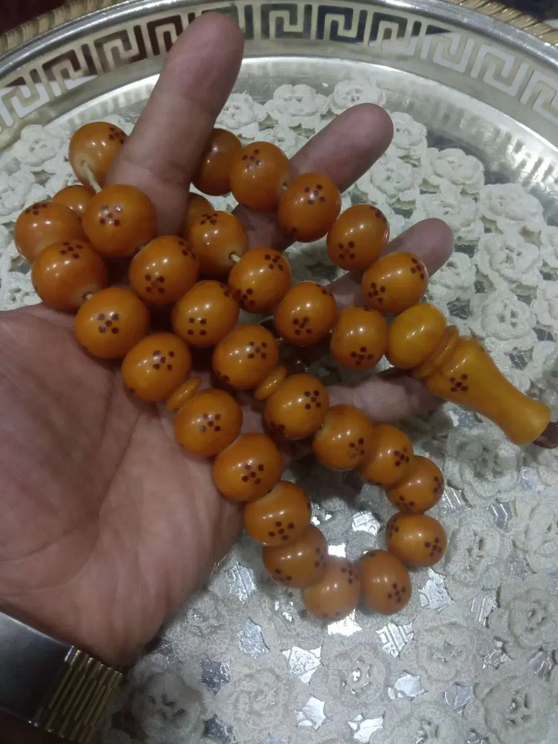 تسبیح های سندلوس کارکرده|جواهرات|زاهدان, |دیوار