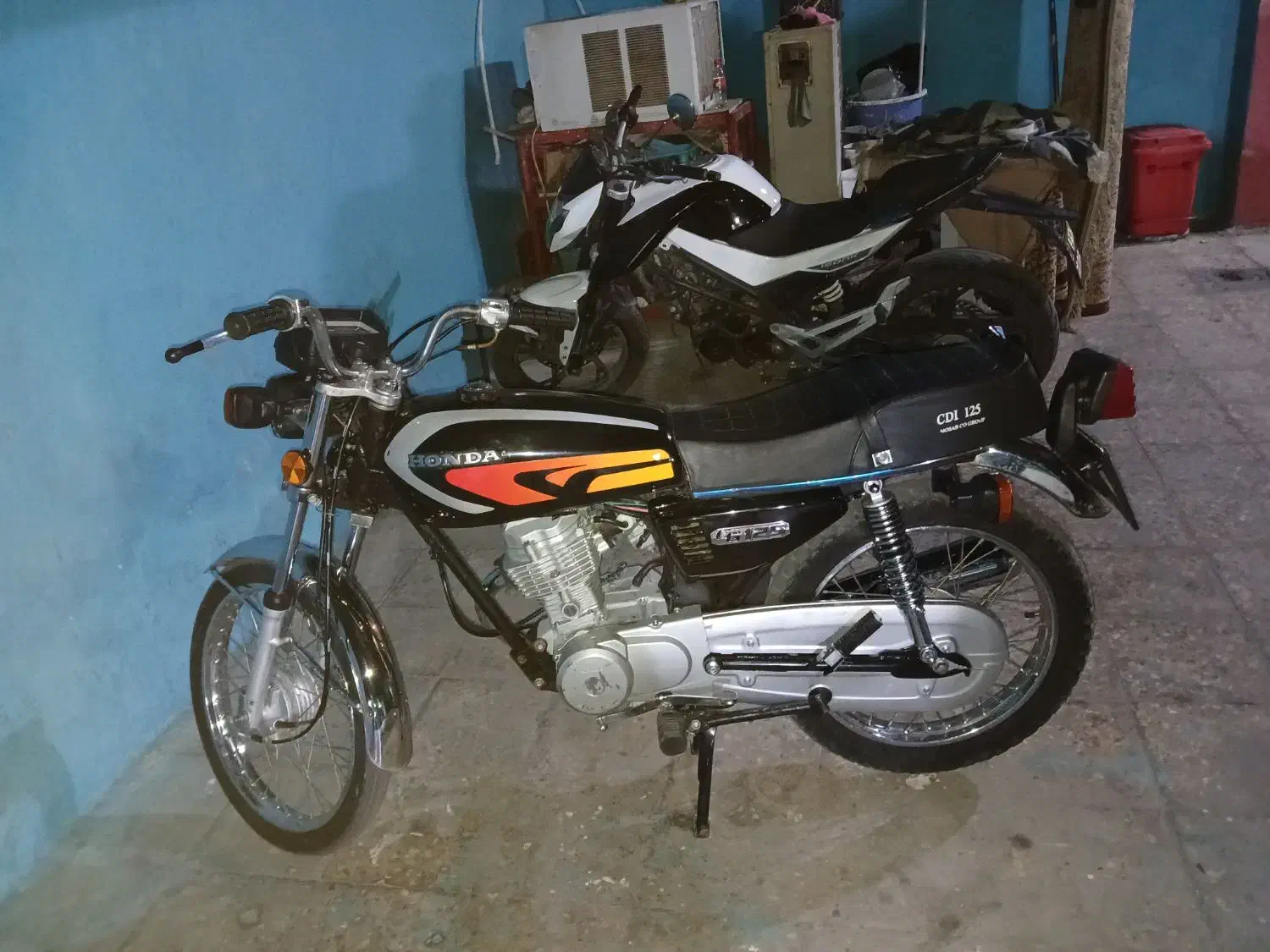 متور ساوین تنه کوتاه|موتورسیکلت|اهواز, منبع اب|دیوار