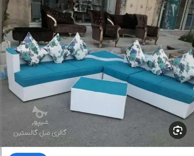 مبل راحتی  ال /پارچه های با کیفـیت- رنگ های جذاب|مبلمان خانگی و میز عسلی|تهران, شهرک شریفی|دیوار