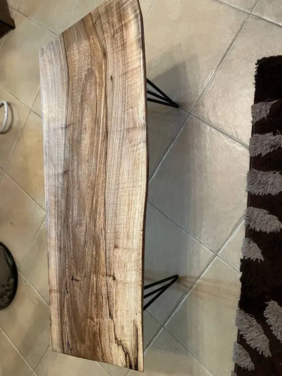 عسلی چوب گردو|مبلمان خانگی و میز عسلی|آمل, |دیوار