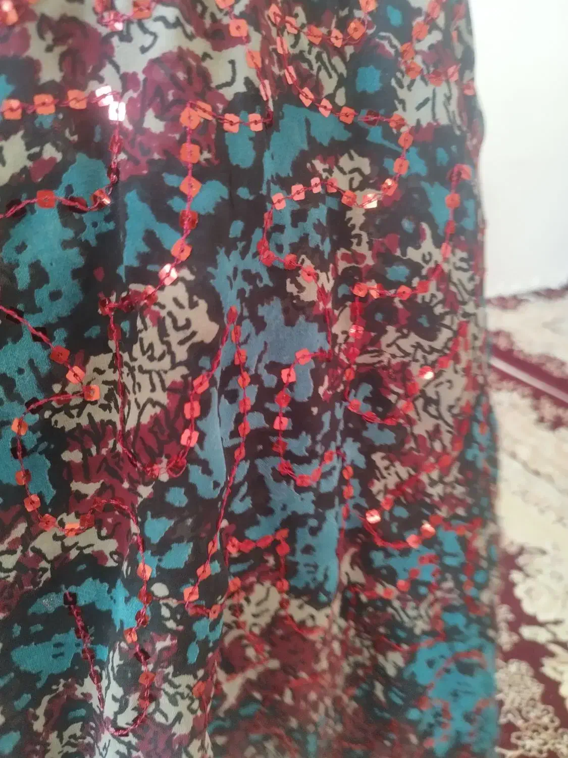 چند قواره پارچه دوخته نشده زیر قیمت فاکتور|لباس|جوانرود, |دیوار