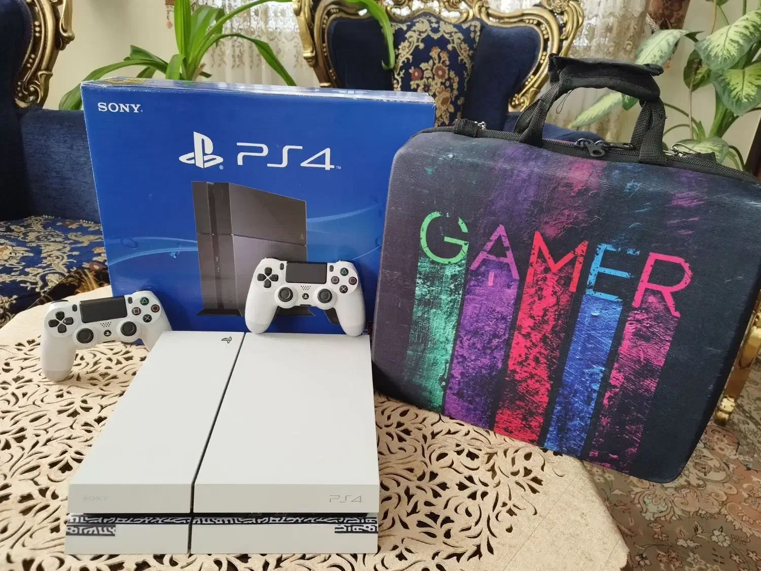 پلی استیشن۴ کپیخور درحدنو با لوازم اضافه|کنسول، بازی ویدئویی و آنلاین|پردیس, فاز ۲|دیوار