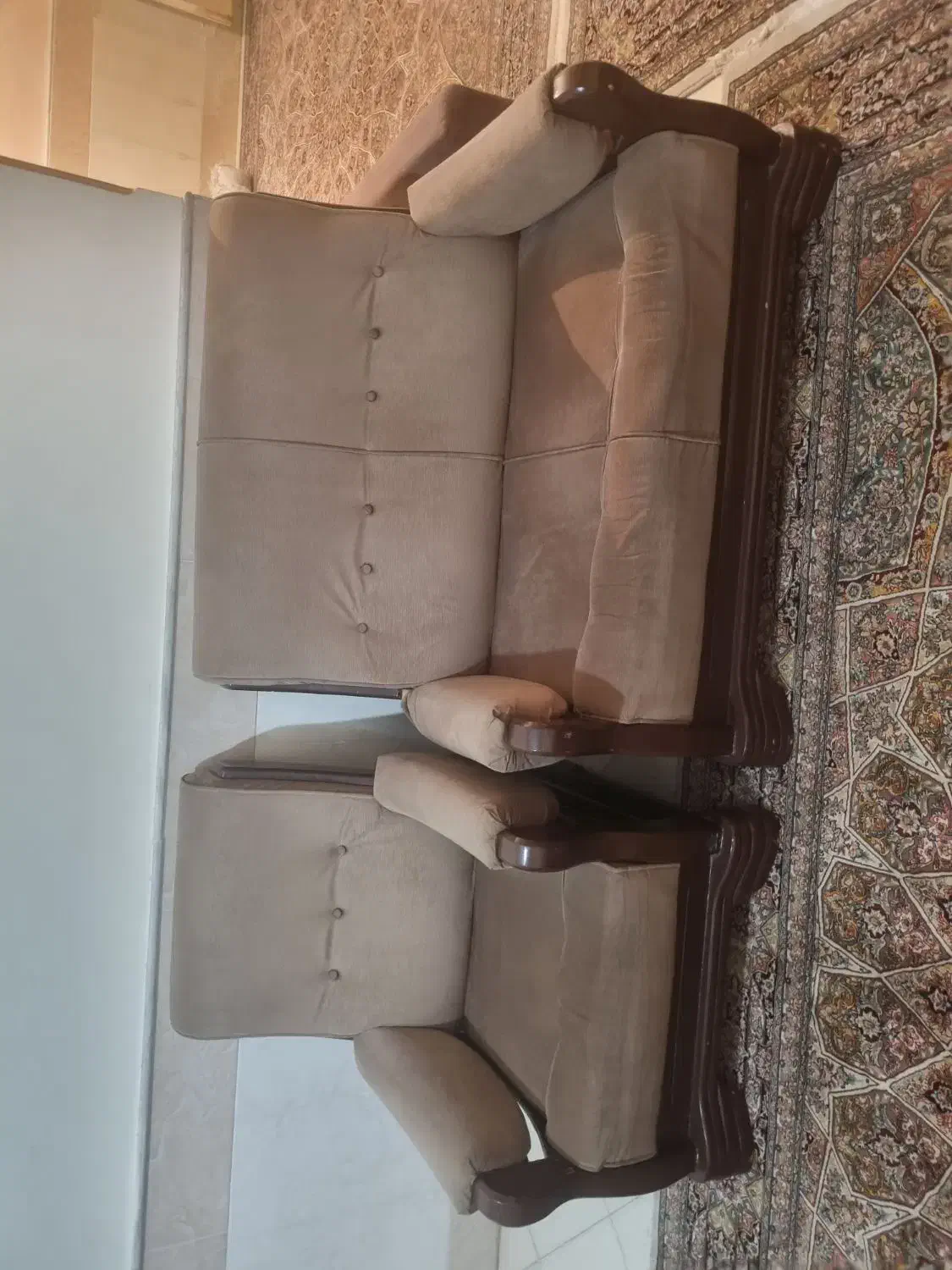 مبل راحتی ۷ نفره|مبلمان خانگی و میز عسلی|قم, انصار‌الحسین|دیوار