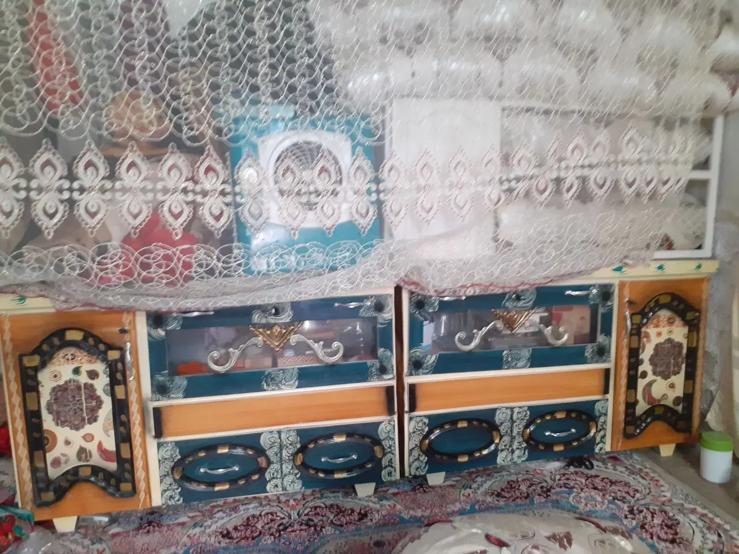 کمد آهنی لحاف پتو نالی بلوچی نو|مبلمان خانگی و میز عسلی|زاهدان, |دیوار