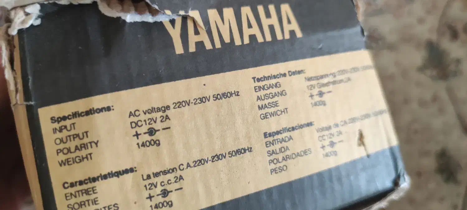 آداپتور pA6 YAMAHA اصل ژاپنی|پیانو، کیبورد، آکاردئون|قزوین, |دیوار