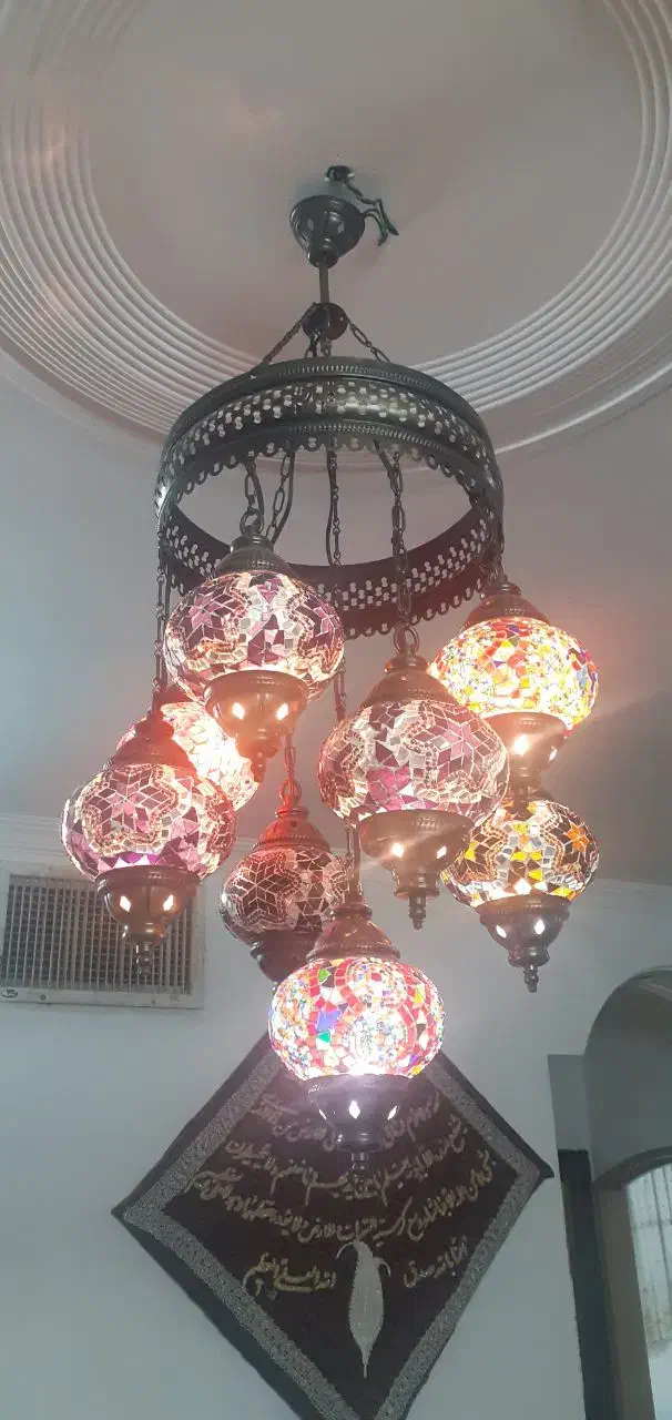 لوستر ترکیه ای طرح عثمانی|لوستر و چراغ آویز|اصفهان, شهرک قدس|دیوار