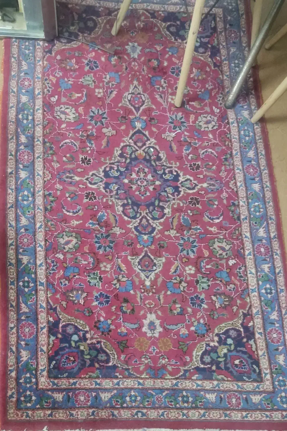 فرش 2×1 دستباف طرح لچک و ترنج|فرش|دماوند, گیلاوند|دیوار